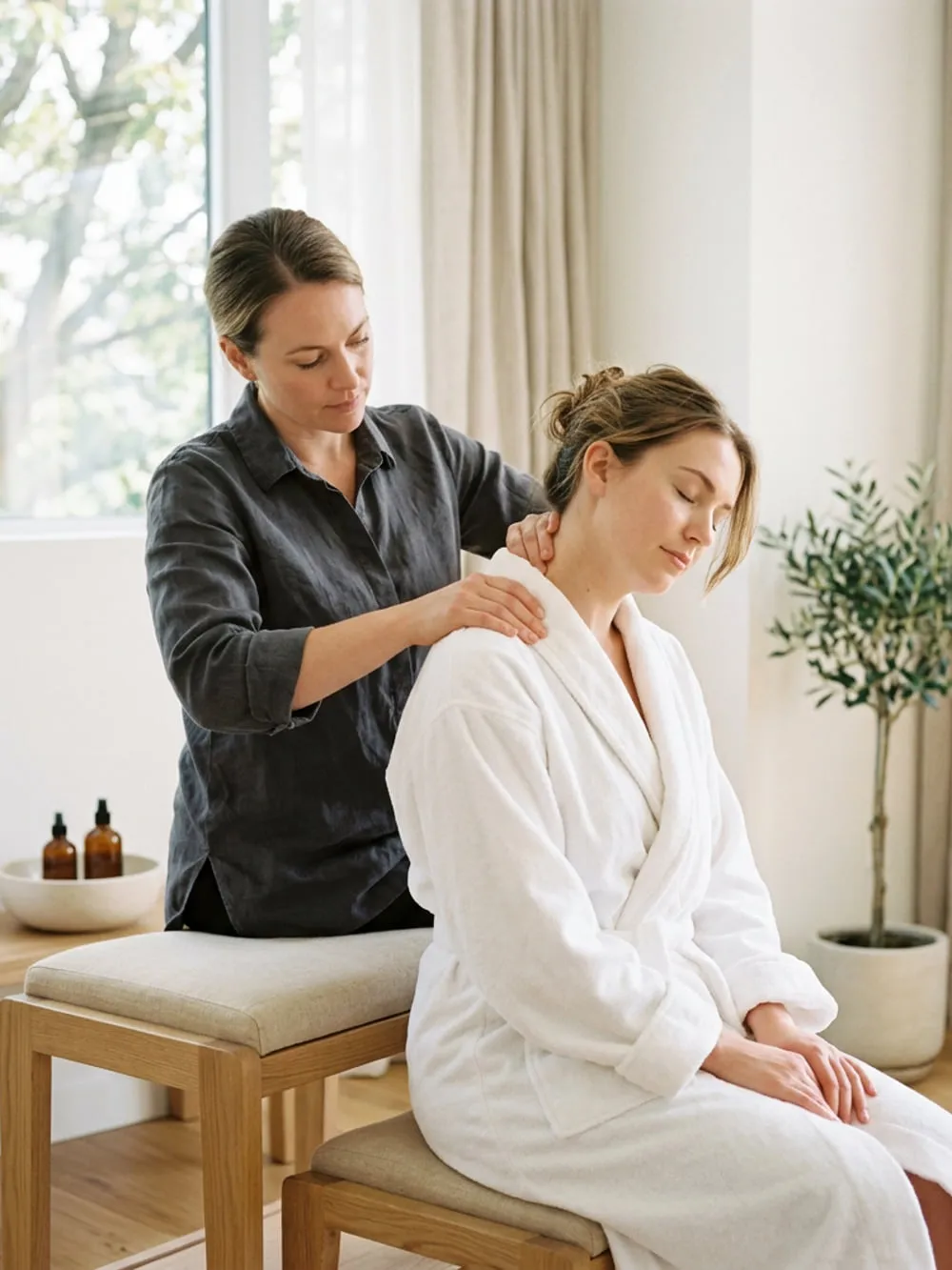 Chair Massage at LJY Reflexology in Hermitage, Tennessee
